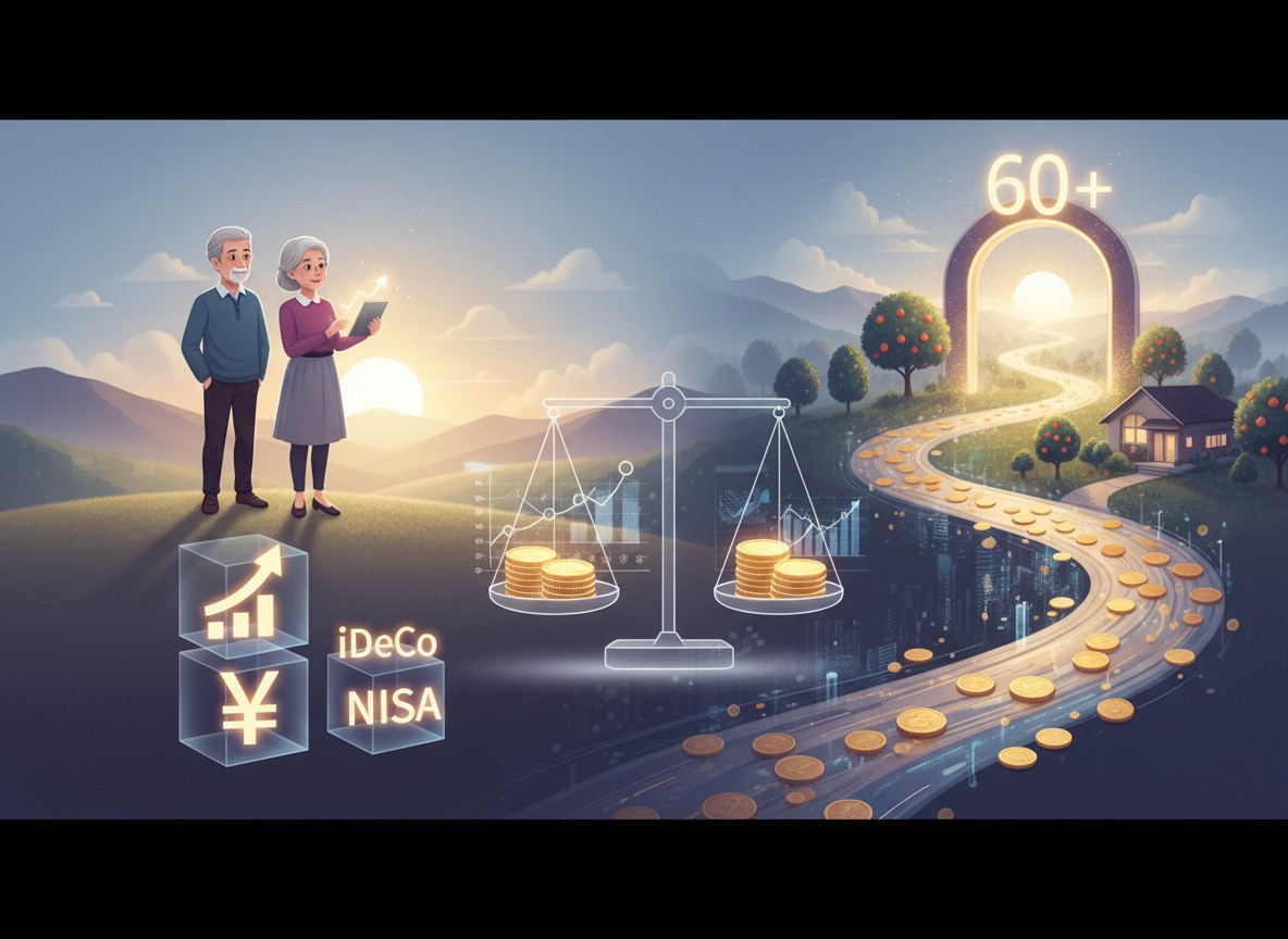 iDeCo・NISAを60歳以降も続けるべきか？損得シミュレーションと出口戦略